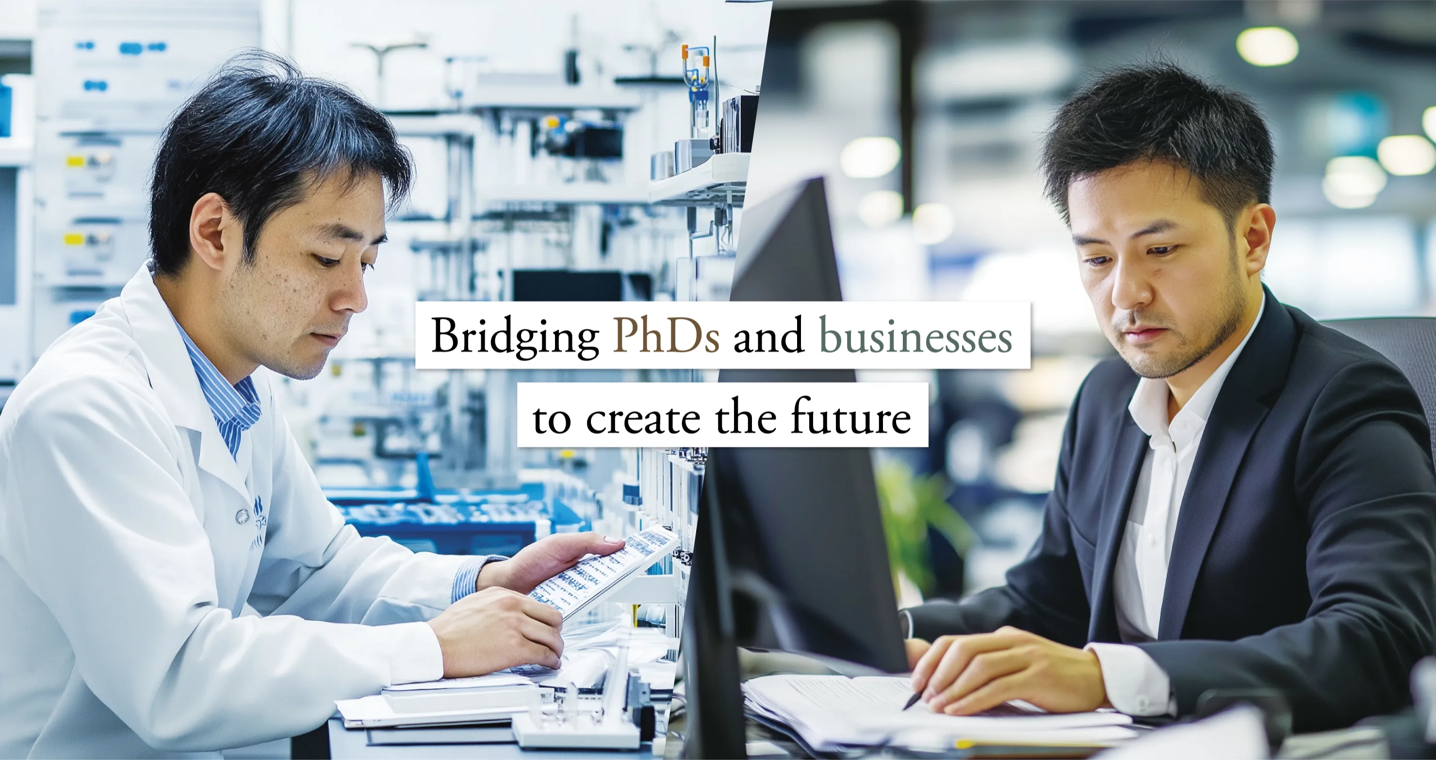 Bridging PhDs and businesses to create the future